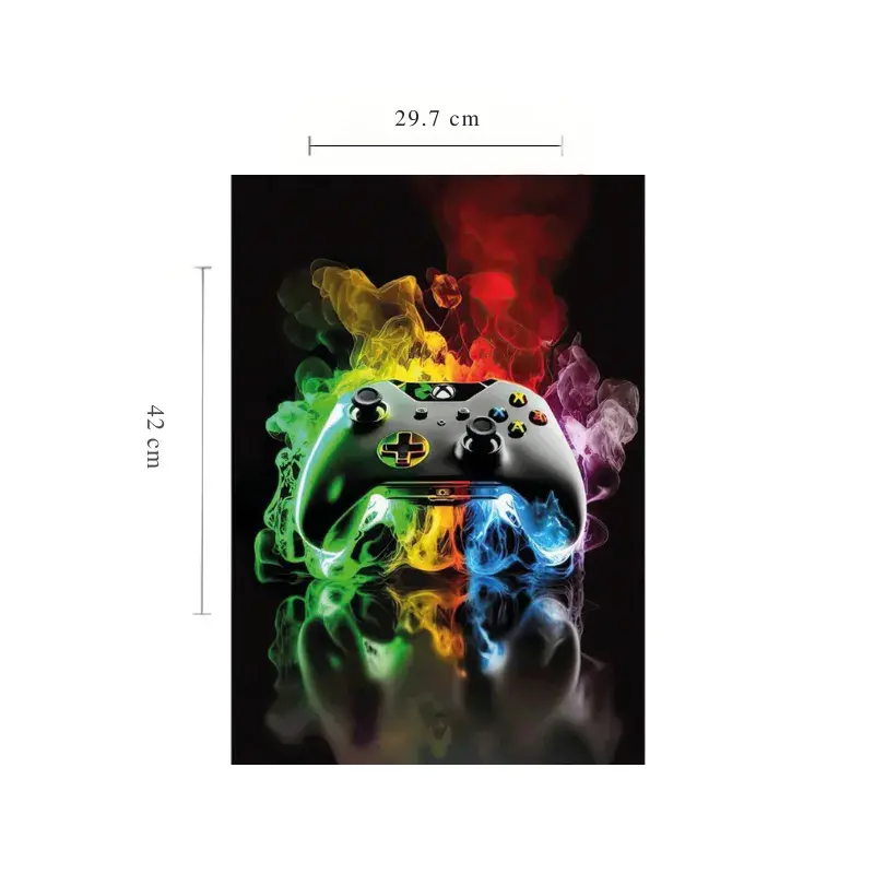 Stickers Gamer sin Marco Temático – Pósteres Decorativos A3 (29.7 x 42 cm) - Imagen 8