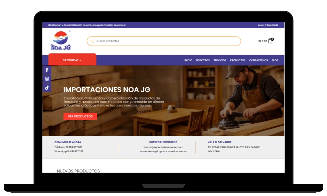 IMPORTACIONES NOA JG