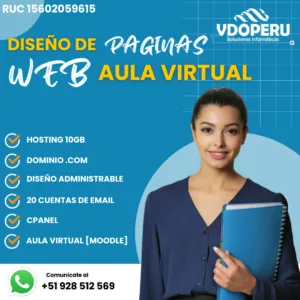 Pagina web Educativa + Aula Virtual