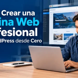 Cómo Crear una Página Web Profesional con WordPress desde Cero