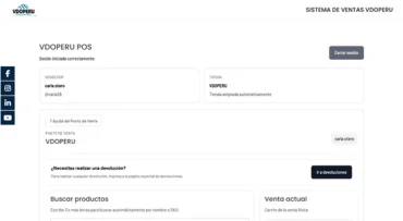 Punto de Venta WooCommerce desarrollado por VDOPERU